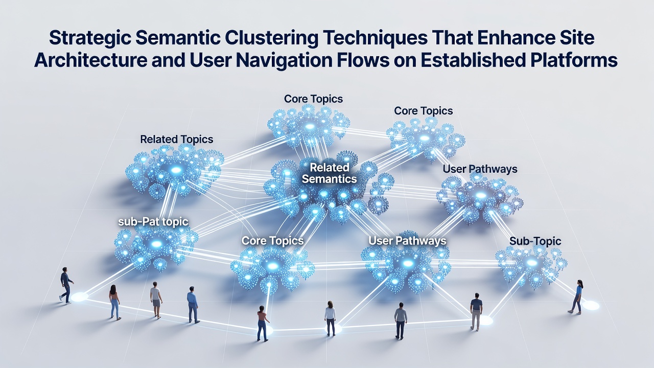 Strategic Semantic Clustering Techniques That Enhance Site Architecture and User Navigation Flows on Established Platforms